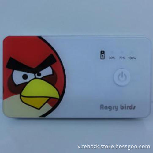 Fashion Power Bank 3000mah with Angry Bird